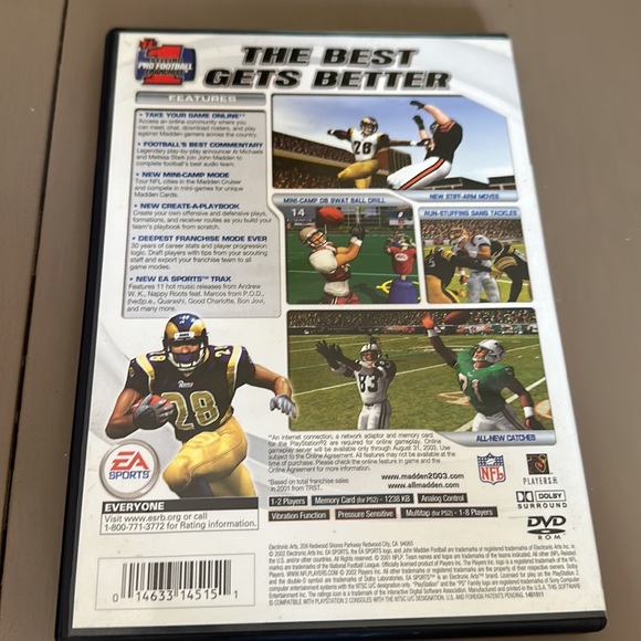 PS2 Madden 2002 game - Picture 4 of 6